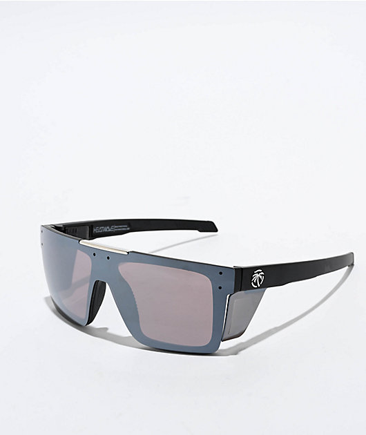 Heat Wave Performance Quatro Z87+ Silver Sunglasses | Zumiez